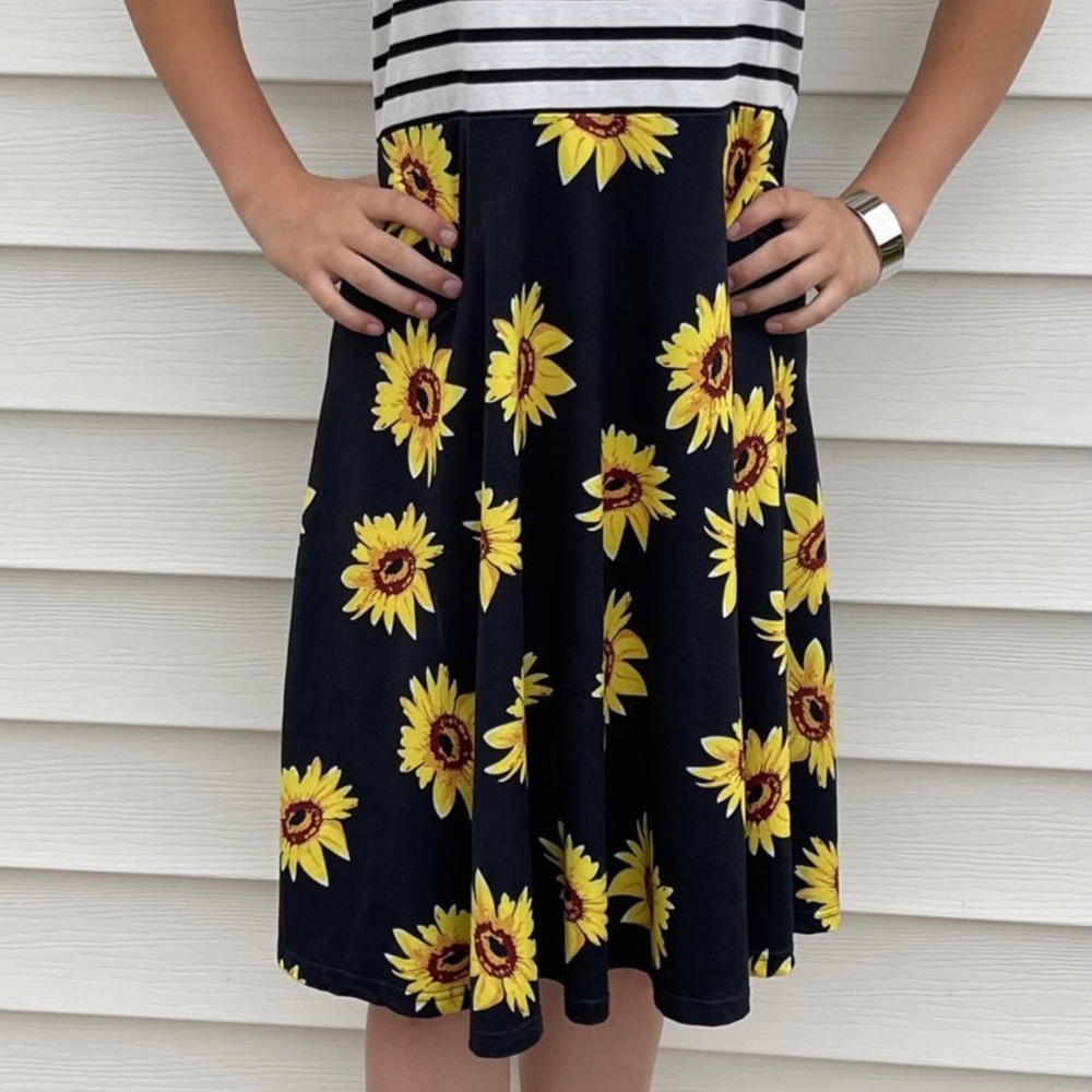 Sun dress.  New. Sunflowers